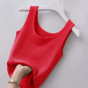 Ice silk breathable inner layer, 80-200 pounds suspender thread vest, women’s plus size slim fit outer layer, inner layer bottom layer shirt